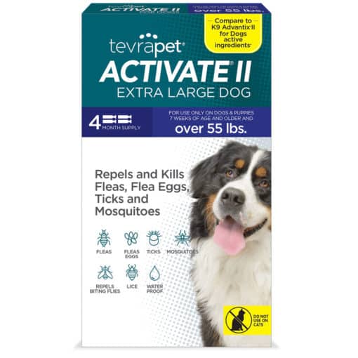 disco de acuerdo a Alfombra TevraPet Activate II for Dogs - Flea and Tick Protectio - Tevra Pet
