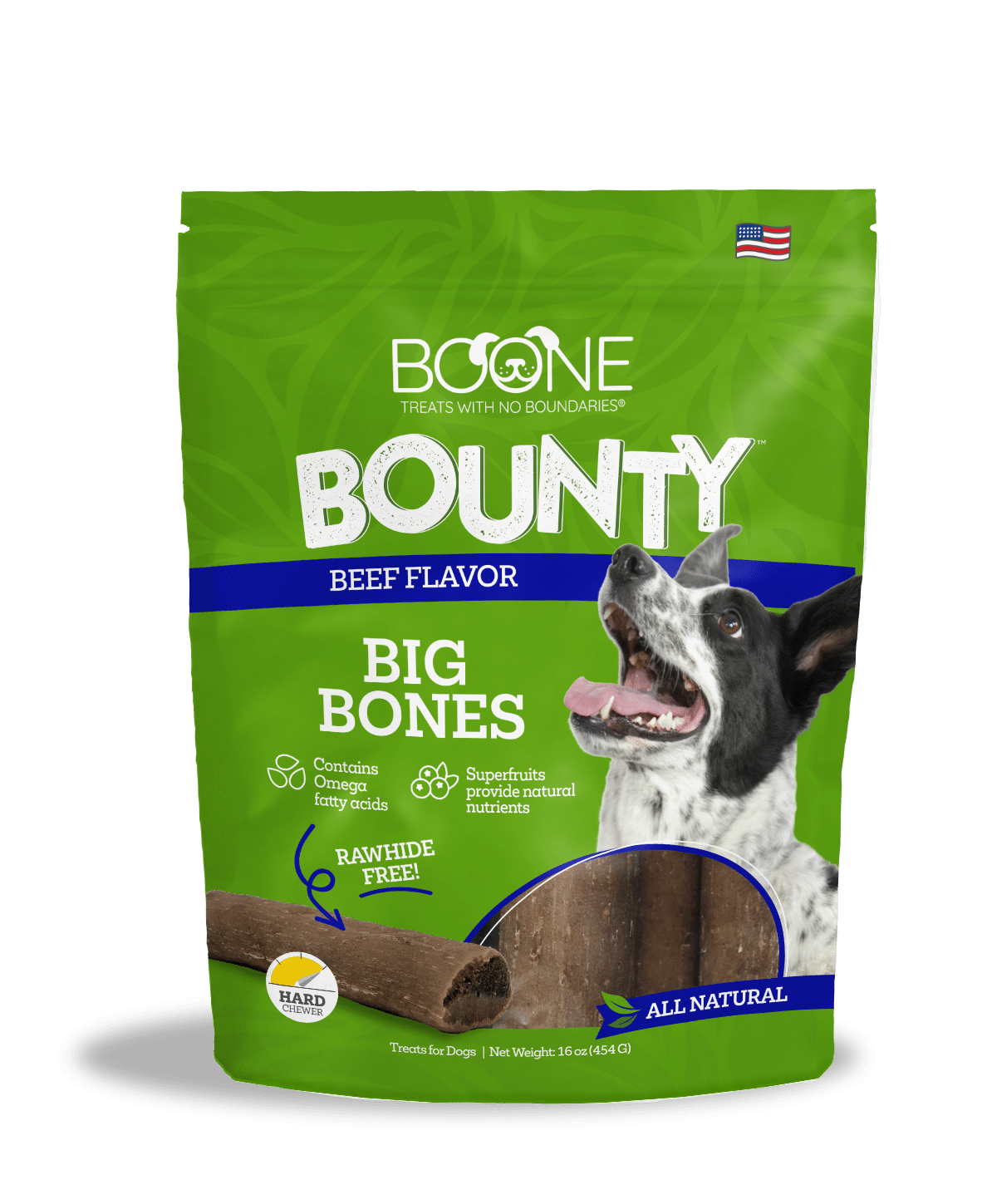 Boone Bounty Big Bones Beef Flavor, 16 oz - Tevra Pet