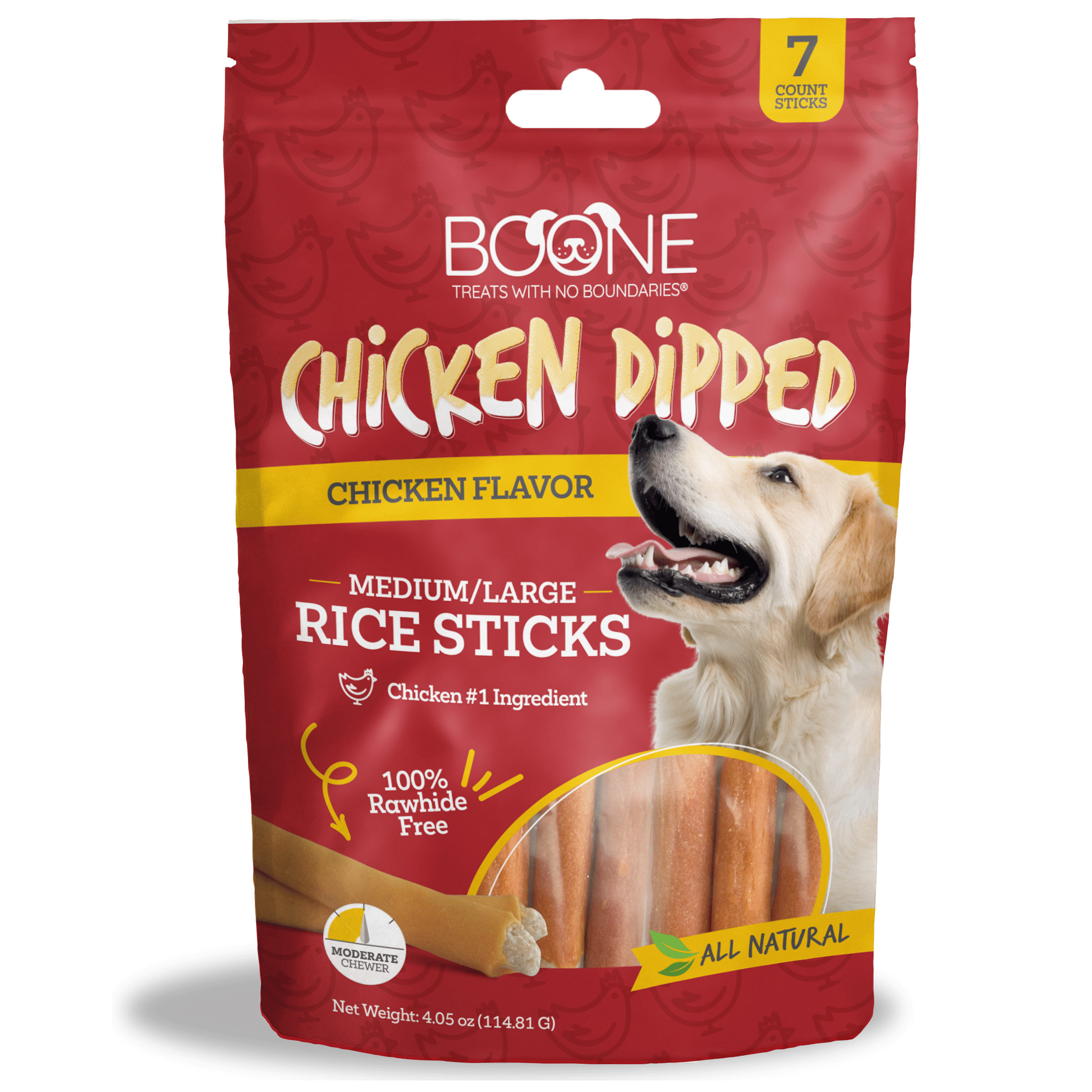 Chicken and outlet rice dog treats